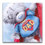  Peluche Super Dad Diamond Painting Oursons