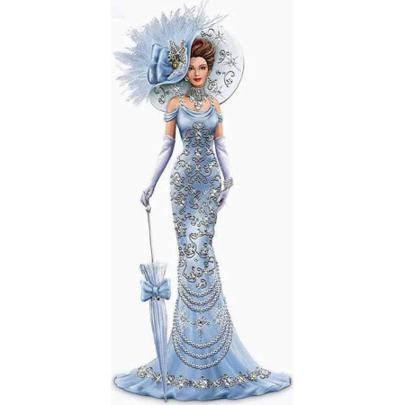  Adelheid Damesjurk Diamond Painting personages