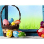  Uova di Pasqua Azzurre Diamond Painting di Pasqua
