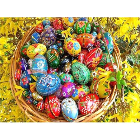  – Alamo-Ostereier Diamond Painting Ostern