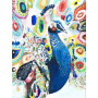  Pfau Mosaik Künstlerisch Diamond Painting Cartoons