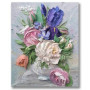  Rose Et Pivoine Birgit Diamond Painting Fleurs