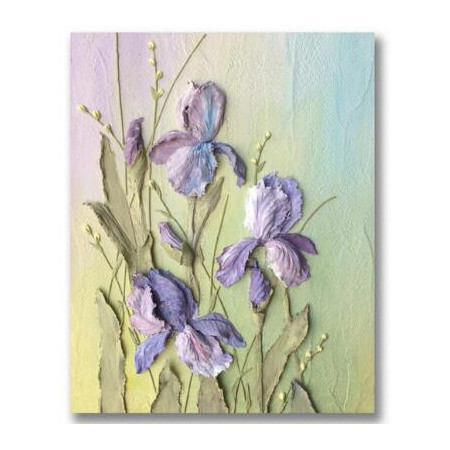  Fiori rosa e peonia Nadia Diamond Painting Fiori