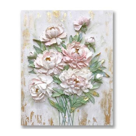  Roze bloemen en pioenroos Naomi Diamond Painting bloemen