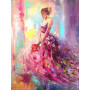  5D Elvira Vrouw Schilderij Diamond Painting personages