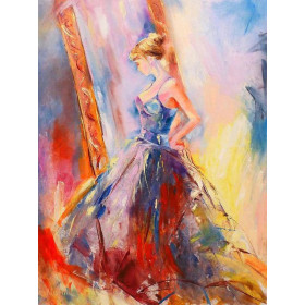  5D Eva Vrouw Schilderij Diamond Painting personages