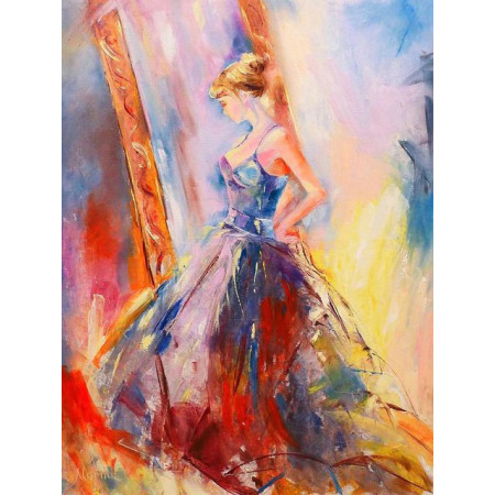  Peinture Femme 5D Eva Diamond Painting Personnages