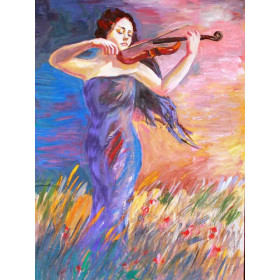  5D Frauenbild Franziska Diamond Painting Figuren