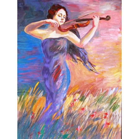  5D Vrouw Schilderij Franziska Diamond Painting personages