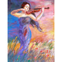  5D Vrouw Schilderij Franziska Diamond Painting personages