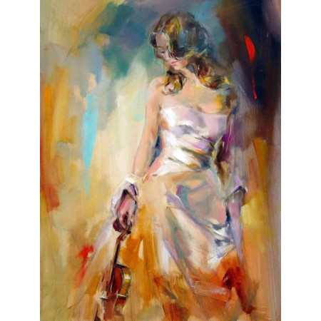  5D Vrouw Schilderij Frieda Diamond Painting personages