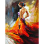  5D Roxane Vrouw Schilderij Diamond Painting personages