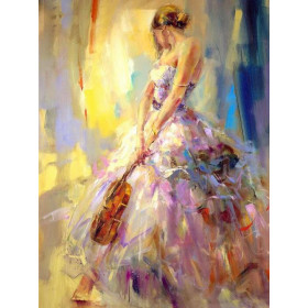  Pittura 5D di una donna Sarah Personaggi di Diamond Painting