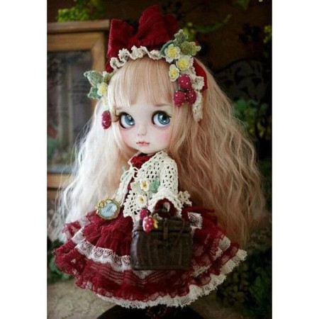  Susanne Cartoon Puppe Diamond Painting Puppen