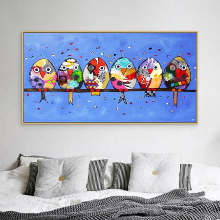  Das Fest der Vögel Diamond Painting Vögel