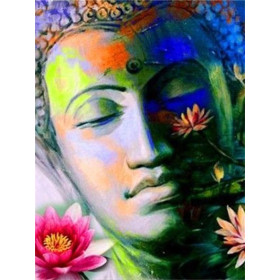 Pittura diamante Buddha Mekhala Diamond Painting Religioni