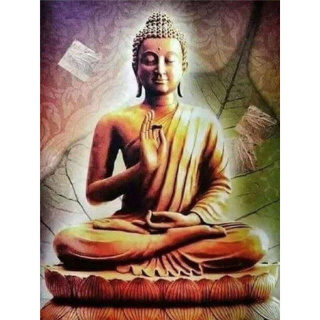  Kamnan Boeddha Diamond Painting Religies
