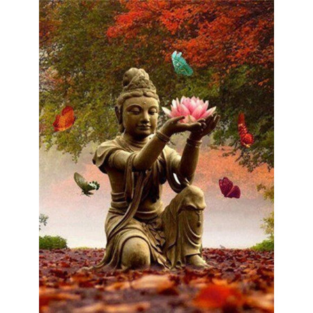  Manee Boeddha Diamond Painting Religies