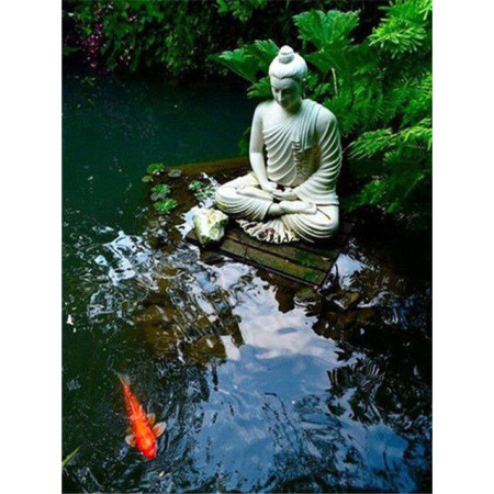 Pittura a diamante Paitoon Buddha Diamond Painting Religioni