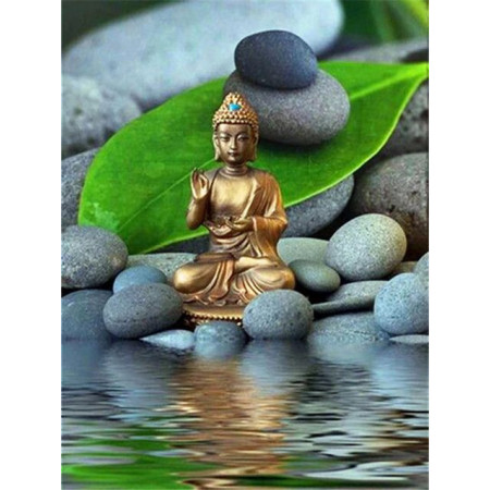 Pittura a diamante Buddha Rama Diamond Painting Religioni