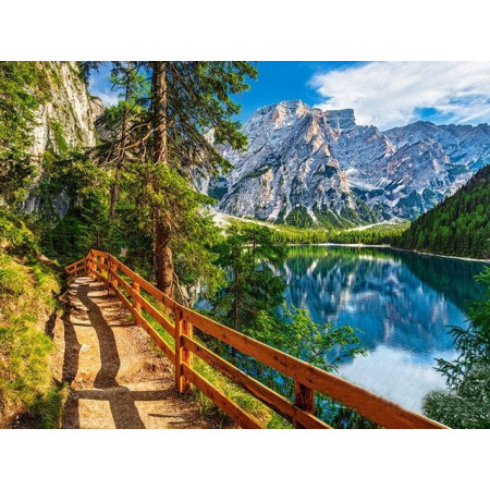 Landscape: Alpine Lake Diamond Painting Mountains