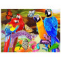  Papegaaien en vlinders Diamond Painting Vogels