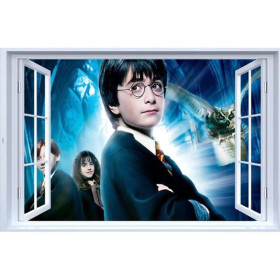  Finestra su Hogwarts Pittura a diamante di Harry Potter