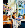 Violin Window Sill Diamond Painting Music