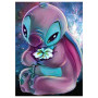  Nachdenklicher gezeichneter Mann Diamond Painting Cartoons