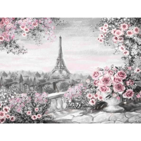  Vista della città di Parigi Diamond Painting Città & Villaggi