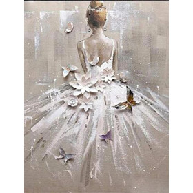  Female Ballet Aria Diamond Painting Characters