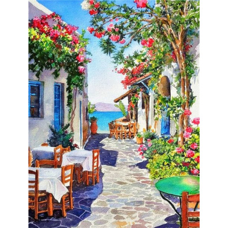  Riopop Streetscape Diamond Painting Cities & Villages
