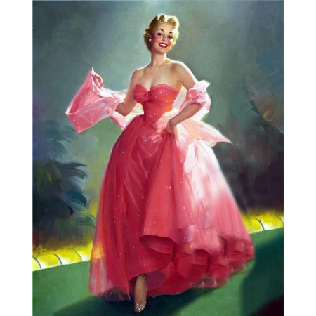  Sexy Woman Rita Diamond Painting Sexy Woman