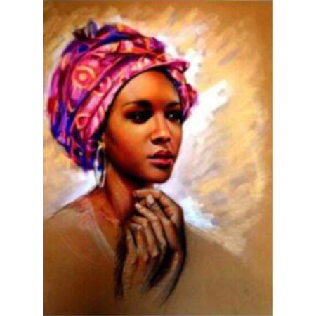  African Woman Malia Diamond Painting Woman of the World