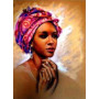  Afrikanische Frau Malia Diamond Painting Frau der Welt