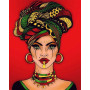  Afrikanische Frau Awa Diamond Painting Frau der Welt