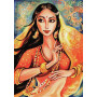  Indiase vrouw Mira Diamond Painting Vrouw van de Wereld