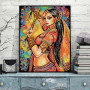  Donna indiana Kali Diamond Painting Donna del Mondo