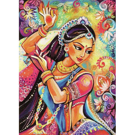  Indian Woman Jaya Diamond Painting Woman of the World