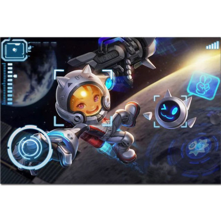  Disegno di un astronauta fantasy Diamond Painting Cartoni Animati