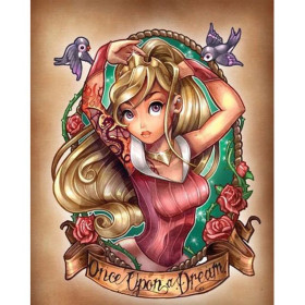  Girl Once Upon A Dream Diamond Painting Girls & Women