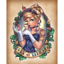  Mädchen, glaube weiter Diamond Painting Mädchen & Frauen