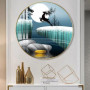  Le Saut du Cerf d'Or Diamond Painting Moose
