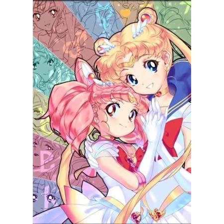  Dessin Animé Cosplay Série E Diamond Painting Cosplay
