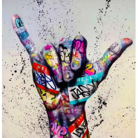  – Handgraffiti Diamond Painting Graffiti