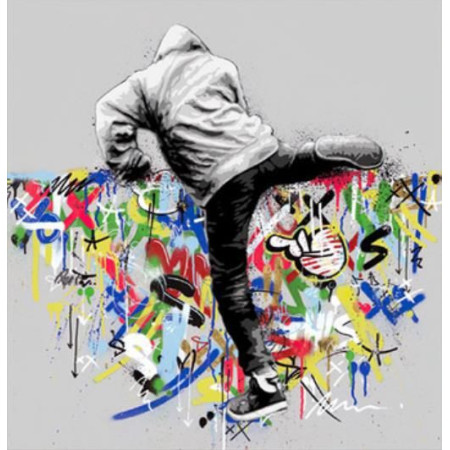 Graffiti Wall Jump Graffiti Diamond Painting