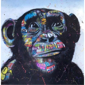  Monkey Street Art Graffiti Diamond Painting