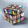 Pittura a diamante Graffiti del cubo di Rubik Graffiti con pittura a diamante