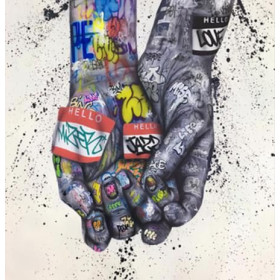  Hand Graffiti 2 Graffiti Diamond Painting