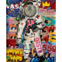  – Astronauten-Graffiti Diamond Painting Graffiti
